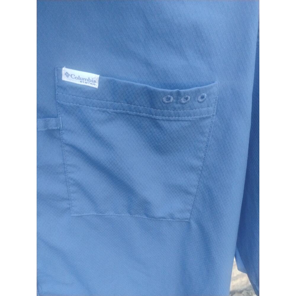 Columbia PFG Slack Tide Camp Shirt Mens 2XT Back Vented Fishing Boating Ocean - Picture 6 of 11